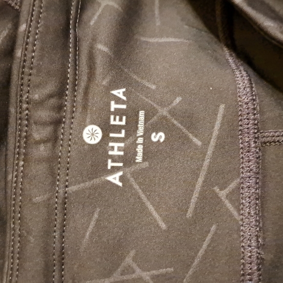 Athleta women's  black Sonar Angle Aura legging size small - Picture 5 of 7